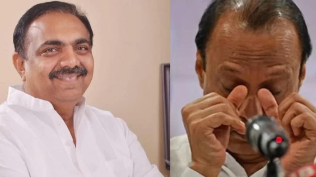 ajit pawar mla meets jayant patil