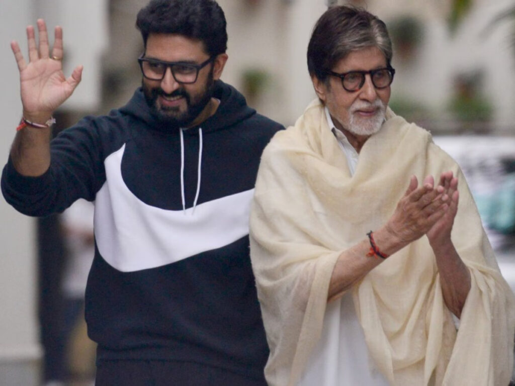 Big B And Abhishek