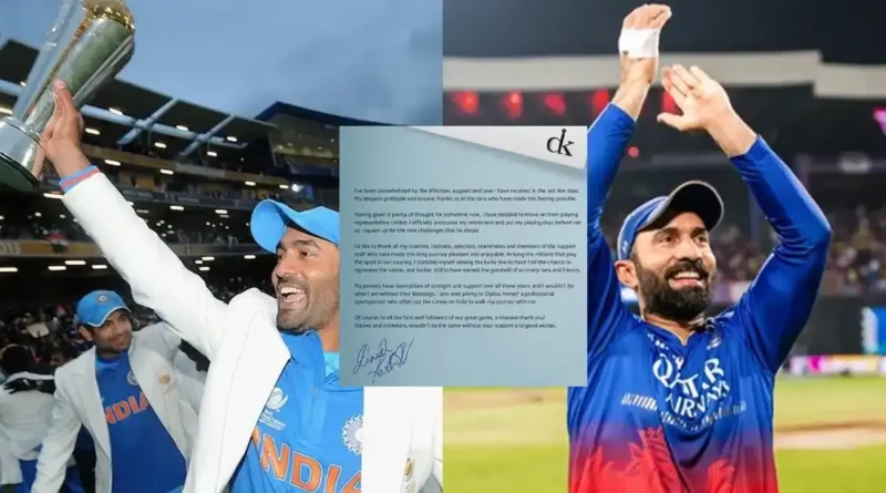 Dinesh Karthik retirement