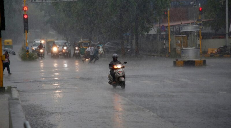 Rain reentry in Gujarat