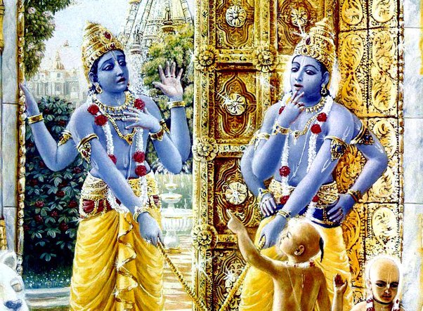 Vishnu Bhagwan devotees Jay and Vijay
