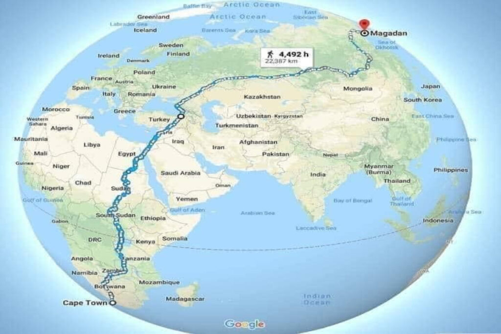 longest road in the world