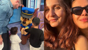 પરિવાર સાથે પ્રિયંકાની મોજ