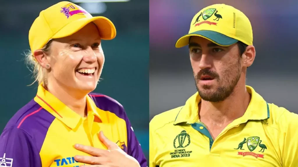 starc and his wife