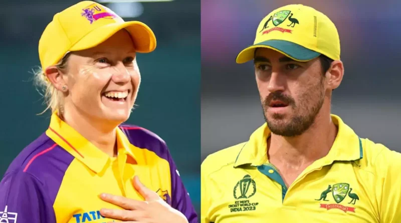 starc and his wife