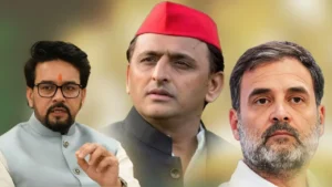 Anurag Thakur, Rahul Gnadhi & Akhilesh Yadav