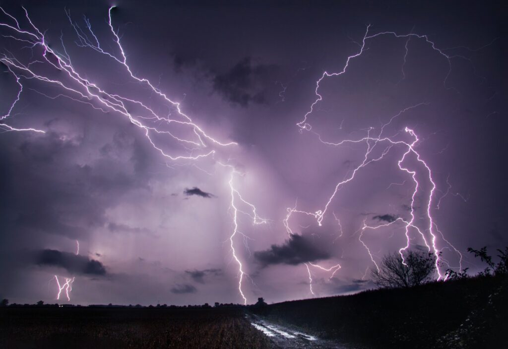 lighting strikes