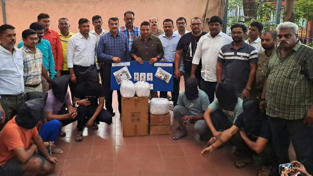 drugs racket busts