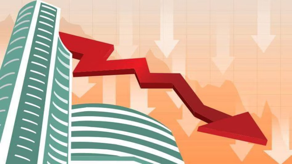 market fall down