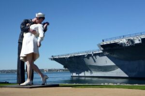 A Sailor Kisses Nurse