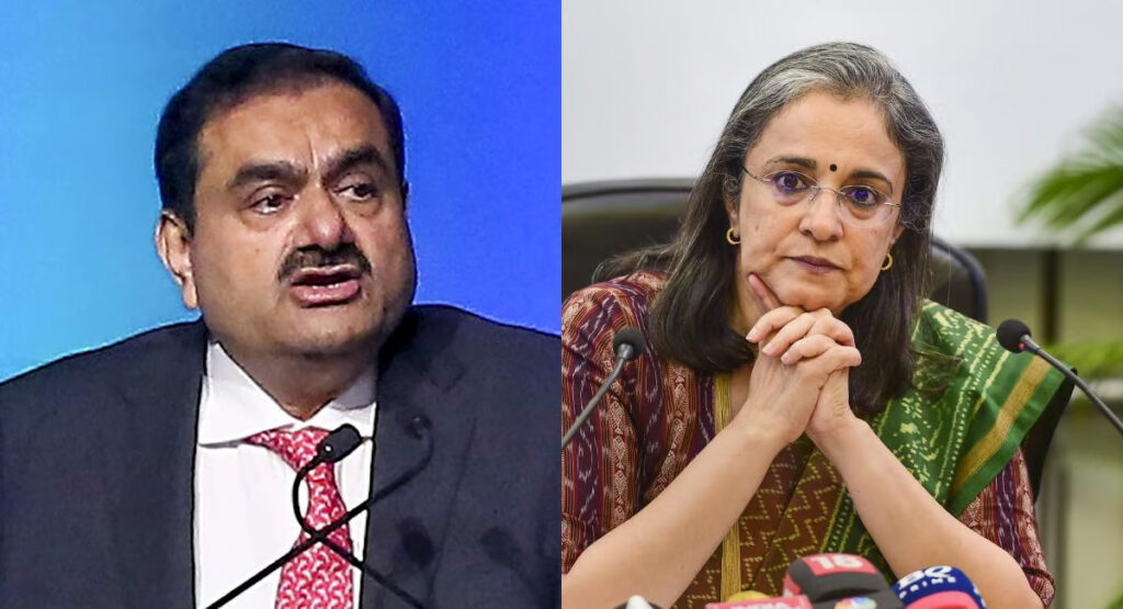 Gautam Adani & Madhbi Buch