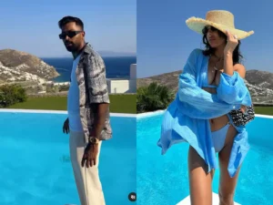 hardik vacation with Jasmine Walia