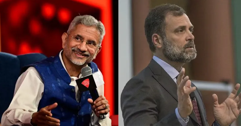 S. Jaishankar & Rahul Gandhi