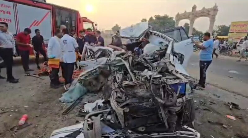 car accident in gujarat