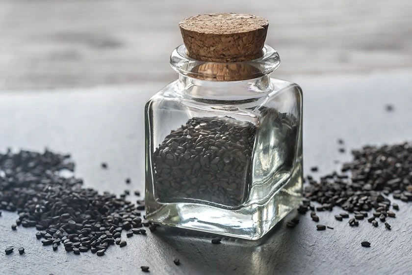 black seasam seeds