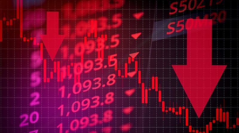stock market down (image source business standard)