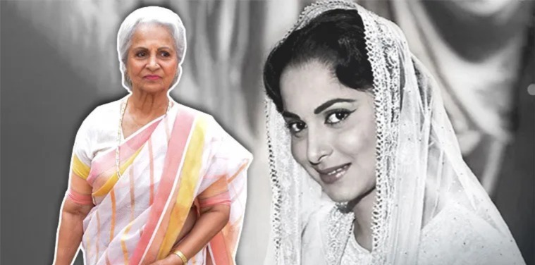 waheeda rehman Indian express image source