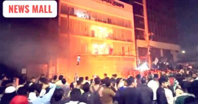 બાંગ્લાદેશ ફરી ભડકે બળ્યું: ઉસ્માન હાદીના મોત બાદ મીડિયા હાઉસ પર હુમલા અને ભારત વિરોધી તોફાનો