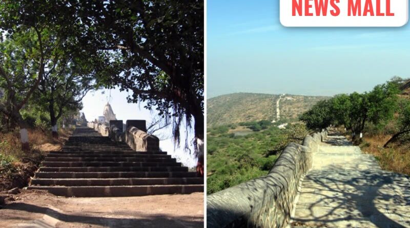 the globetrotter credit (Shetrunjay Hills Palitana Lion Tracking Drone Watch Tower)