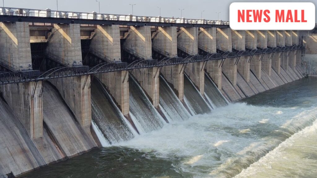 indian exprees credit સૌની યોજના મચ્છુ ૨ ડેમ પાણી જામનગર દ્વારકા