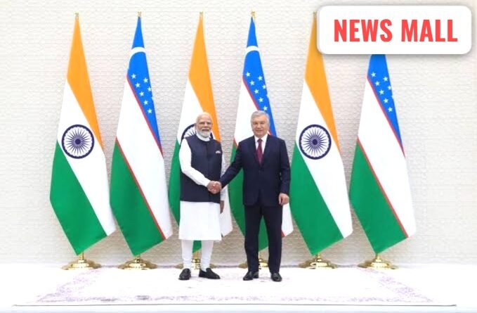 PM મોદી અને ઉઝબેકિસ્તાન રાષ્ટ્રપતિ વચ્ચે મુલાકાત