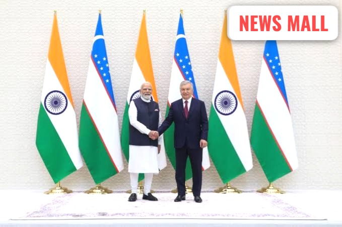 PM મોદી અને ઉઝબેકિસ્તાન રાષ્ટ્રપતિ વચ્ચે મુલાકાત