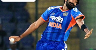 hindustan times credit Jasprit Bumrah celebrating a wicket for Team India