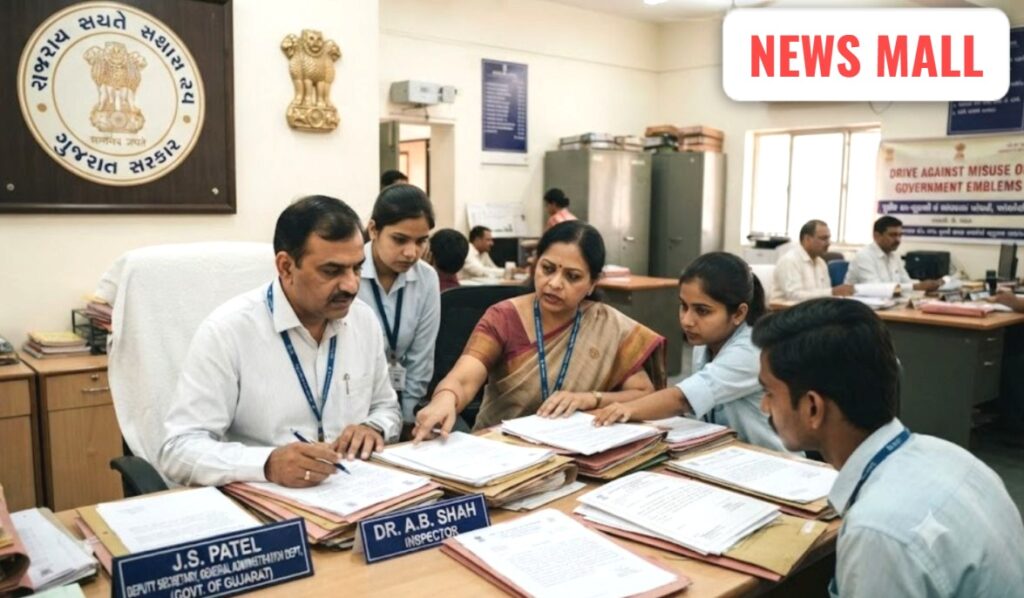 the blunt times credit via AI Gujarat Government strict action against fake NGOs using government symbols and names