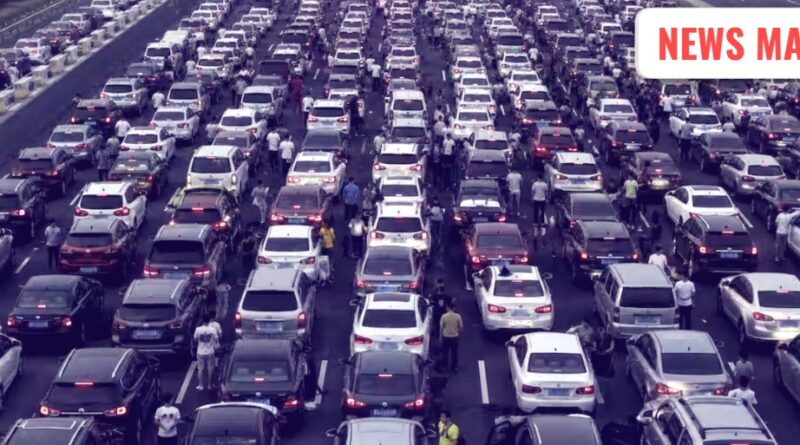 China 2010 Longest Traffic Jam on Highway