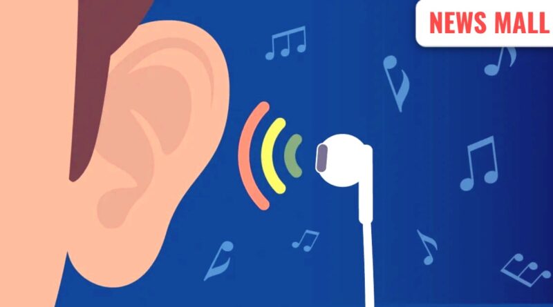 Person covering ears near loud DJ speakers at a wedding party in India