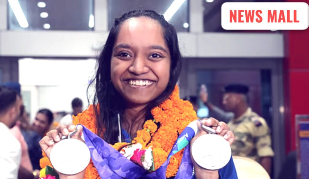 credit the pioneer Elavenil Valarivan winning silver medals at Asian Games 2026 and receiving felicitation in Gujarat